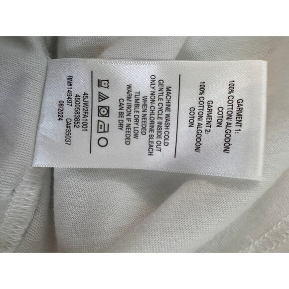 JOE'S JEANS Women's White Eyelet Ruffle Long Sleeve Top Size XS - Picture 8 of 8